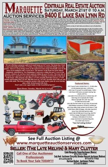 Boone County Country Auction