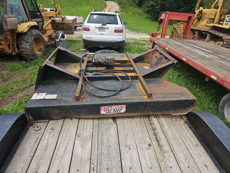 Hawz 7' skidsteer brush cutter