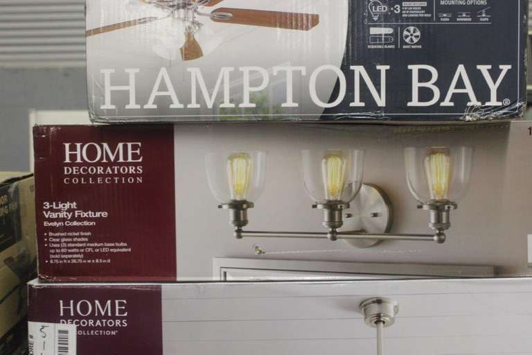 Evelyn 3 Light Vanity Fixture