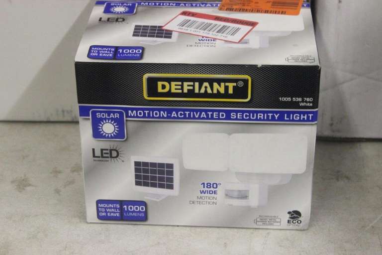 Solar Motion Activated Light