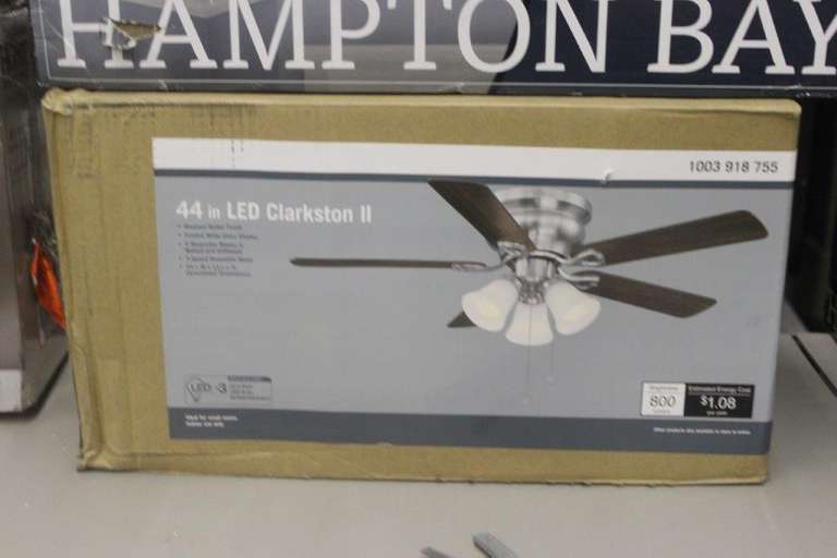Clarkson II 44 in LED Ceiling Fan