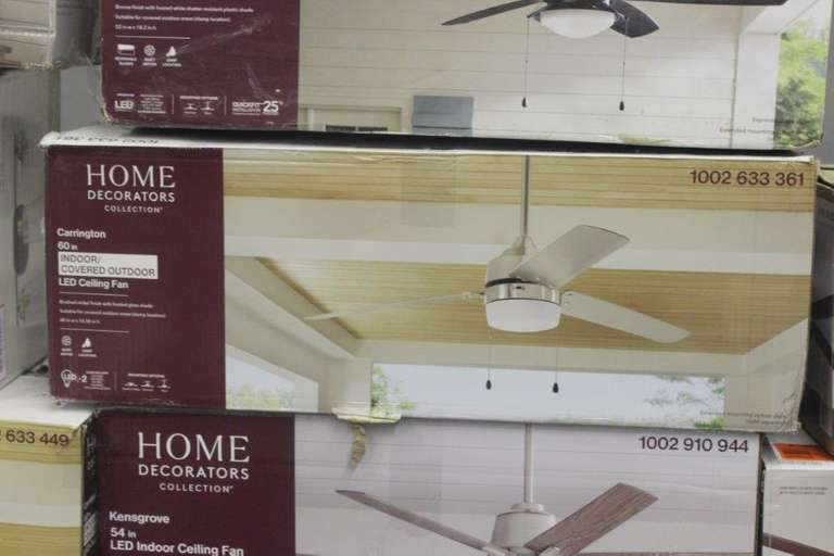 Carrington 60in Indoor/Outdoor Ceiling Fan
