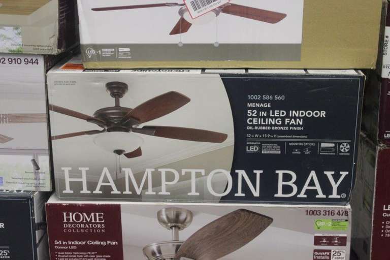 Menage 52in LED Ceiling Fan