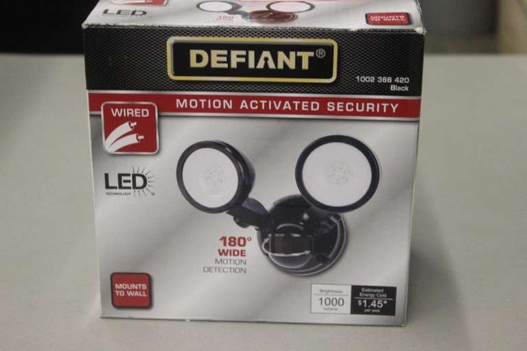 Motion Activated Light Fixture