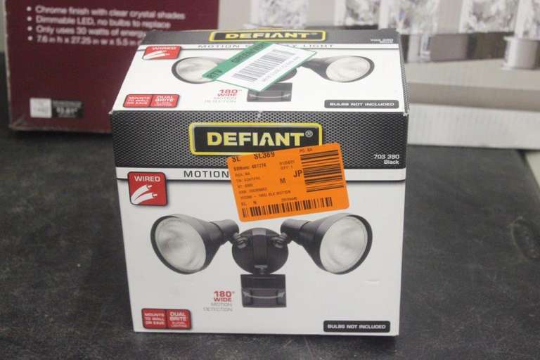 Motion Activated Light Fixture