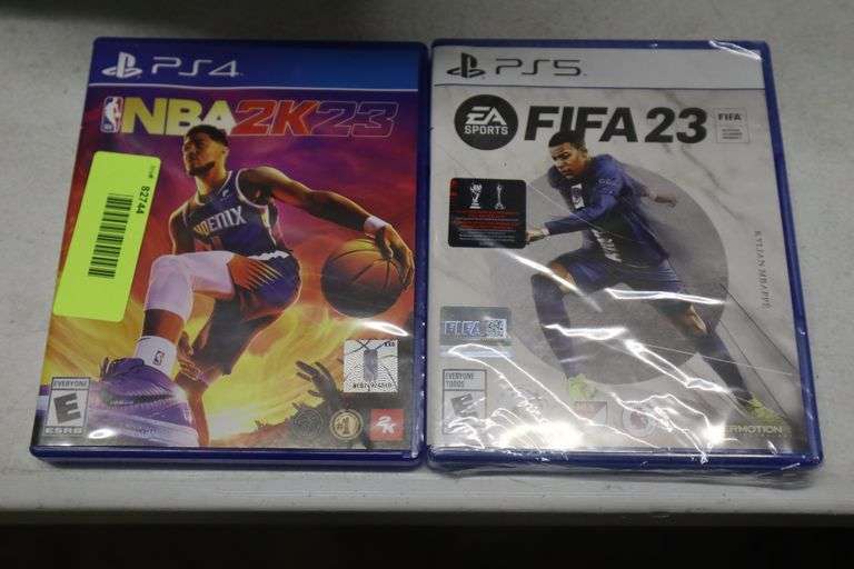 PS4 NBA 2K23 Game and PS5 Fifa 2K23 Game