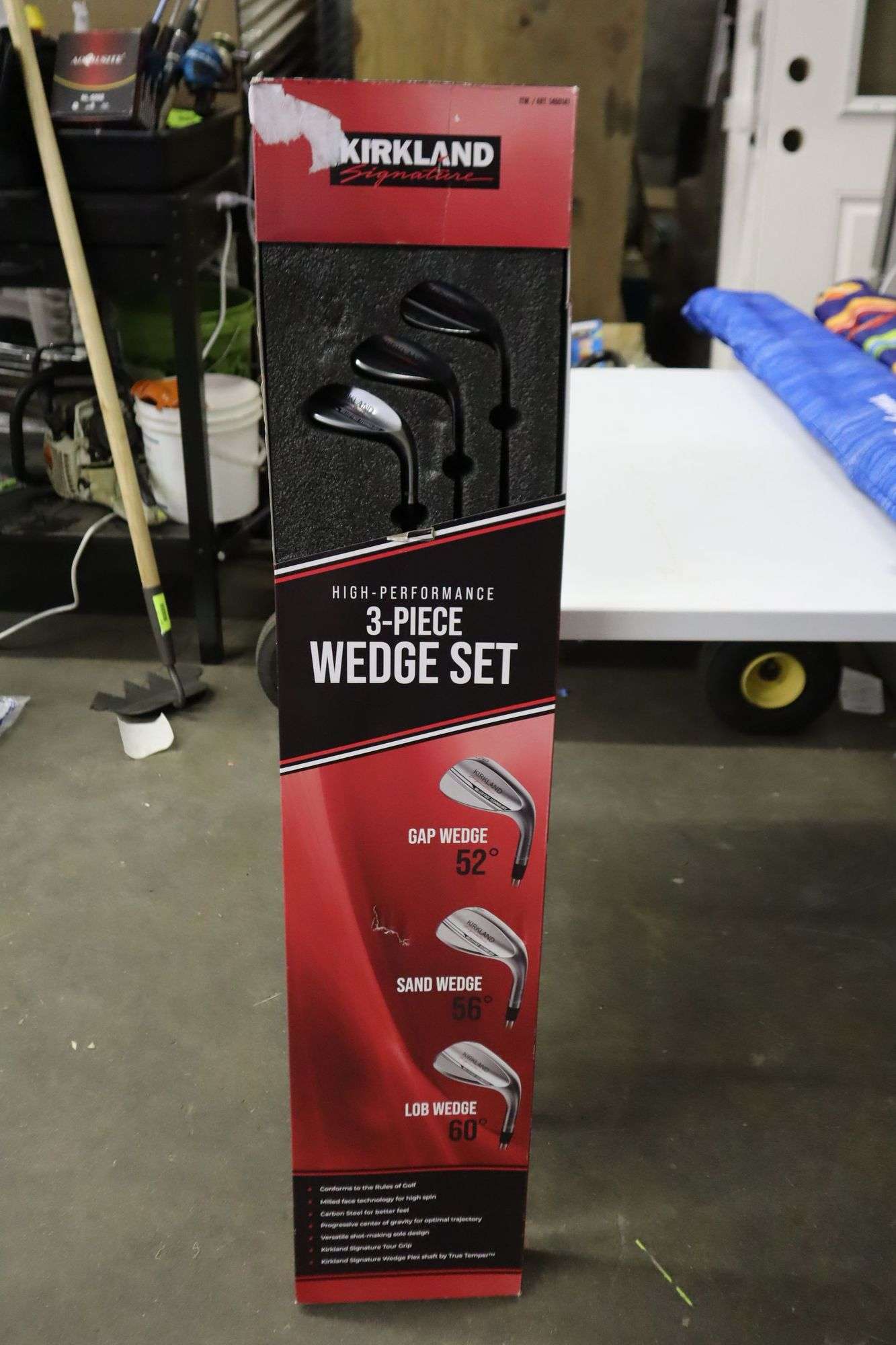 【★コストコ商品★】KIRKLAND 3-PIECE WEDGE SET　ag-sp038 Kirkland 3 piece Wedge Set - Matthews Auctioneers