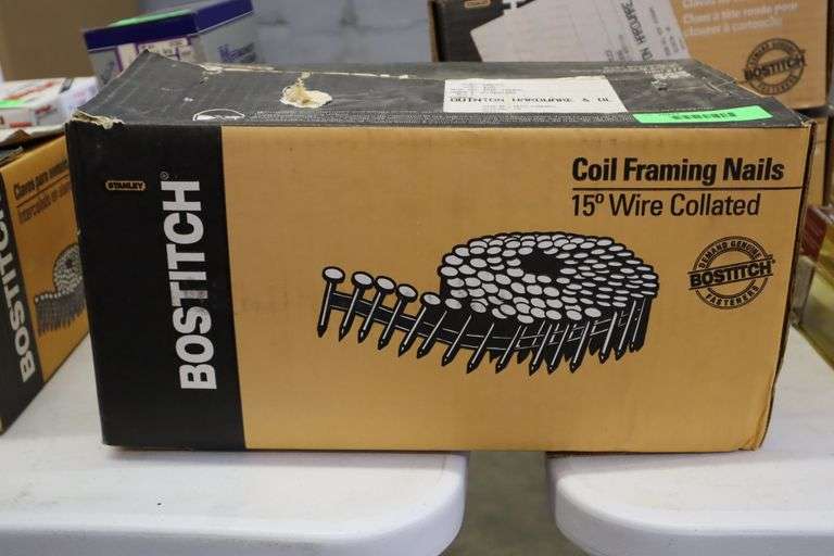 Bostitch 3-1/4-in X 0.131-in 15 Degree Bright Smooth Collated Framing Nails (2700-Per Box) At