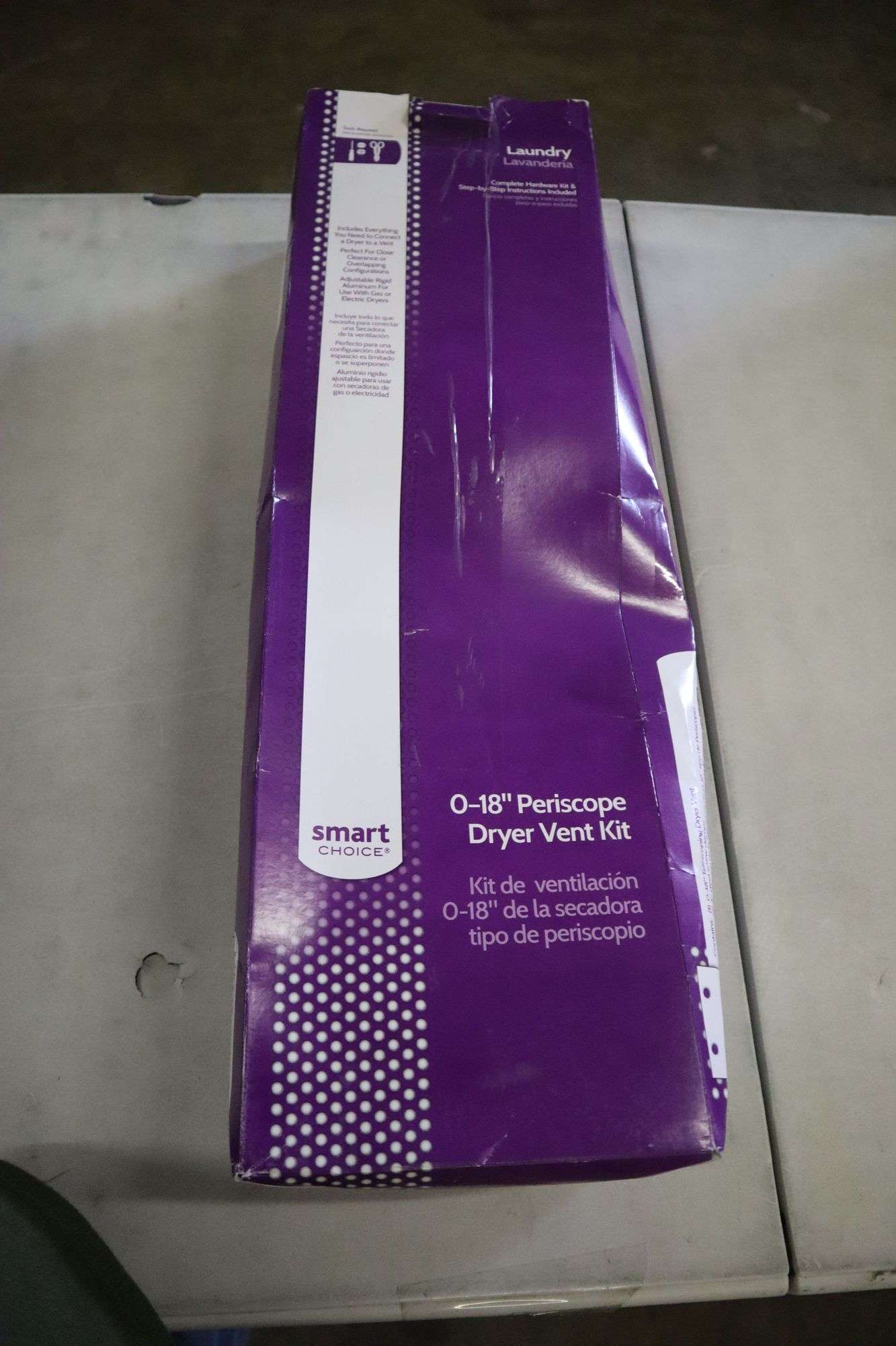 0 18 in dryer periscope vent kit