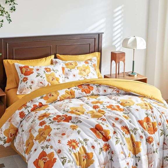 Yellow Comforter King Matthews Auctioneers