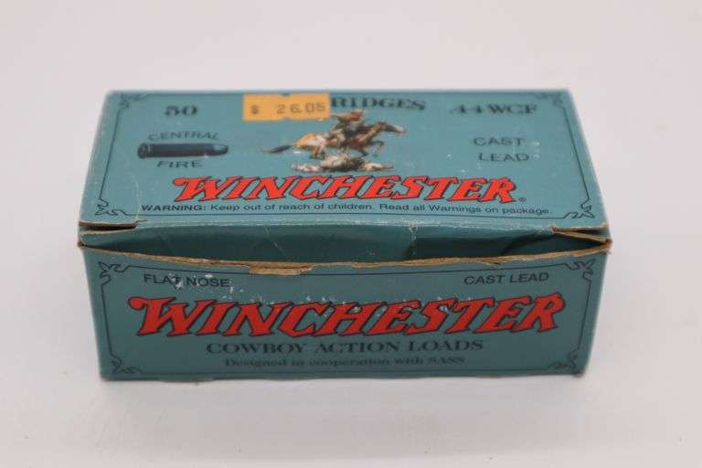 Winchester 44-40 Win 225gr 40 Rounds - Matthews Auctioneers