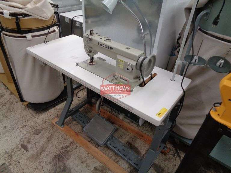 1 EACHTACSEW SEWING MACHINE Matthews Auctioneers