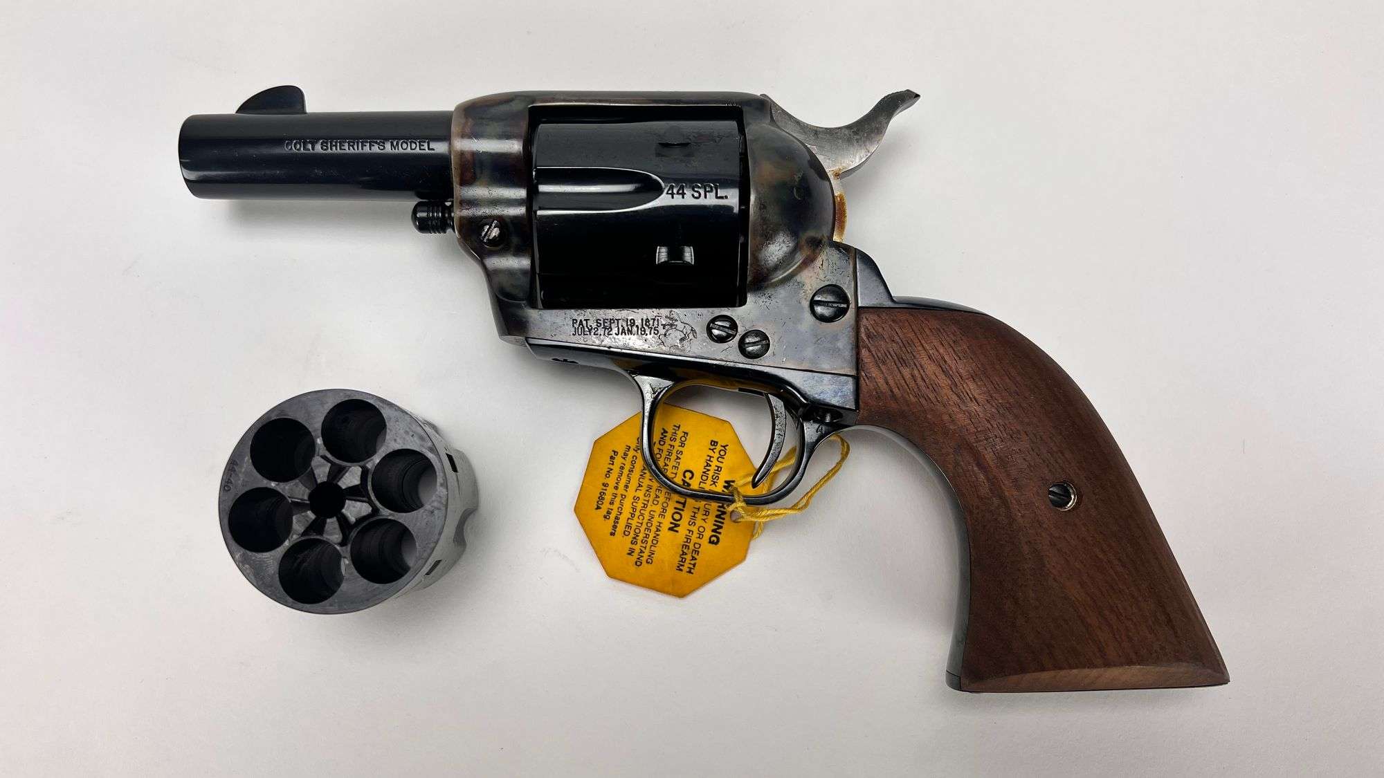 Colt SAA, Sheriff 44 special Revolver - Matthews Auctioneers