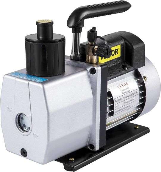 POADOTR 2-Stage Vacuum Pump HVAC, 5CFM Vacuum Pump For R12 - View #12