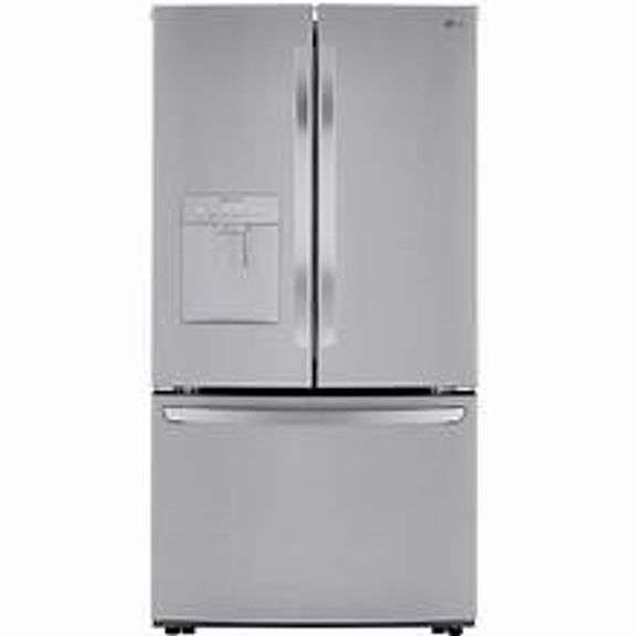 LG 29-cu ft Smart French Door Refrigerator with Ice Maker (Fingerprint Resistant) ENERGY STAR Model #LRFWS2906S