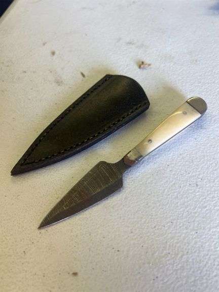 Damascus Steel Throwing Knife