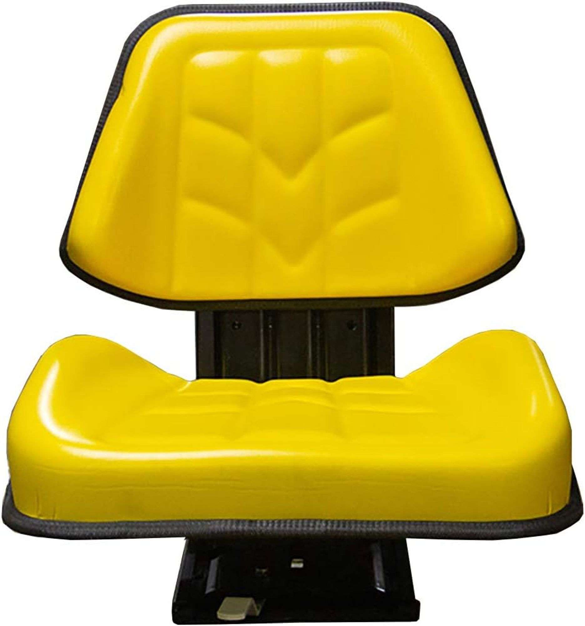Universal Yellow Tractor Seat with Adjustable Suspension  