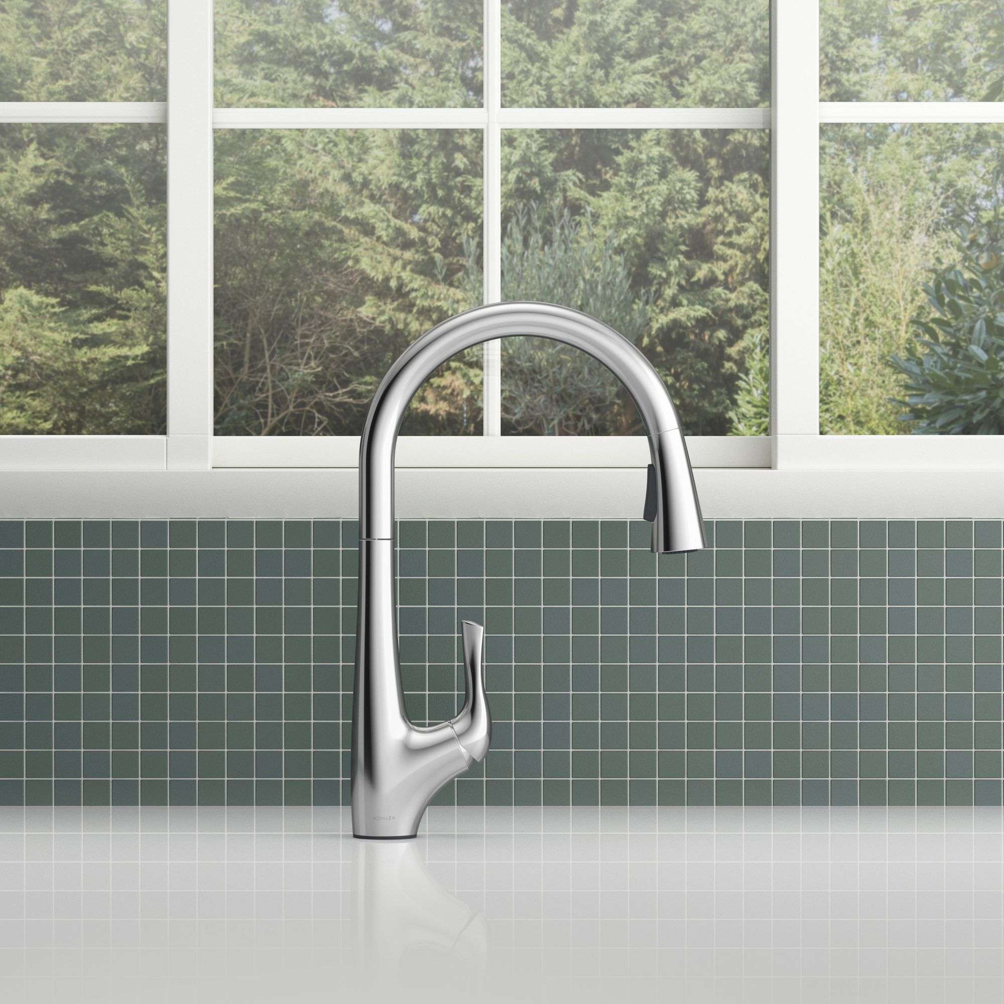 Kohler Bevin Pull-Down Kitchen Faucet - Matthews Auctioneers