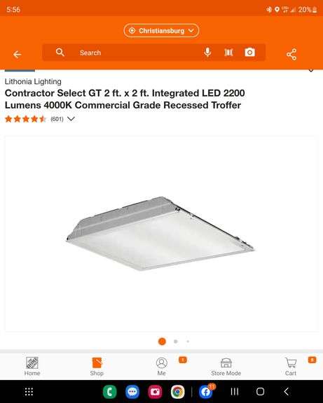 Lithonia Lighting Contractor Select Gt 2 Ft X 2 Ft Integrated Led