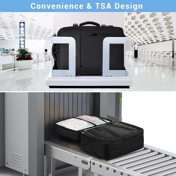 Kellyon Travel Laptop Backpack for Women Men, Expandable Carry on