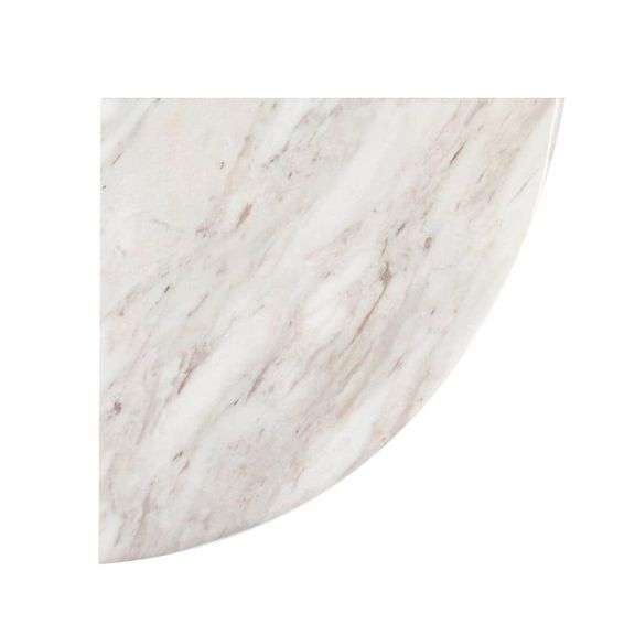 (6) Daybreak White 7.625 in. X 7.625 in. Polished Marble Wall Mount