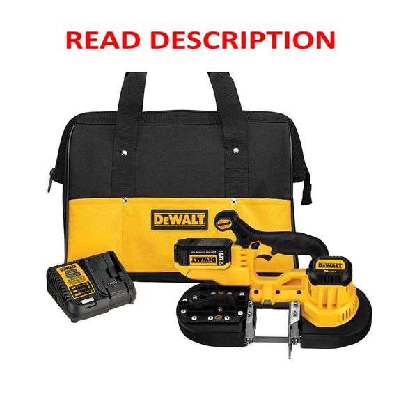 20V MAX Cordless Band Saw with (1) 20V 5.0Ah Battery and Charger