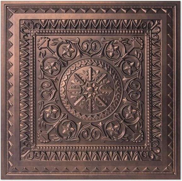 Art3d Drop Ceiling Tiles, Glue up Ceiling Tiles, 2'x2' Plastic Sheet in