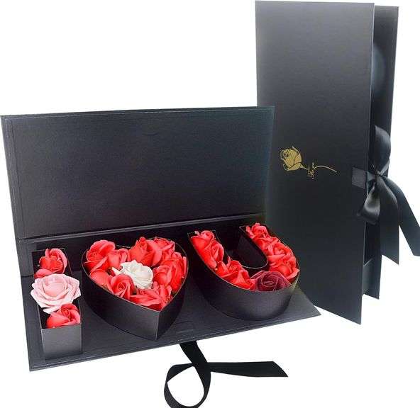 Valentines Day Flower Gift Box "i Heart U" Letter Large Flower Boxes