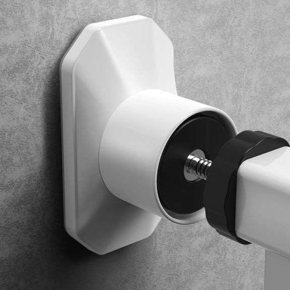 Gate Extension Kit (2) ICERO - Baby Gate Extender Wall Protector - Pressure Mounted Gates ...