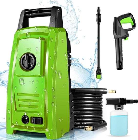 2024 New Pressure Washer 4000PSI 2.2GPM Electric Pressure Washer, Small