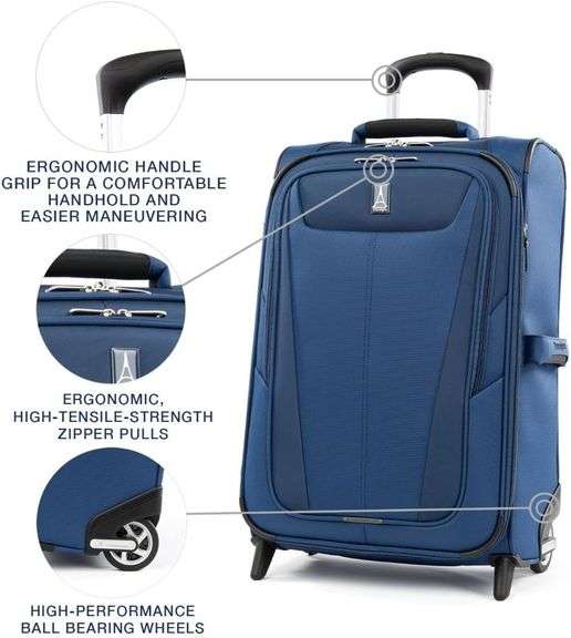 Travelpro Maxlite 5 Softside Expandable Upright 2 Wheel Carry on