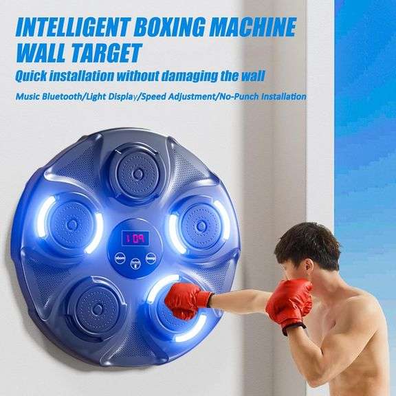 Music Boxing Machine, Smart Bluetooth Boxing Machine Wall Mounted