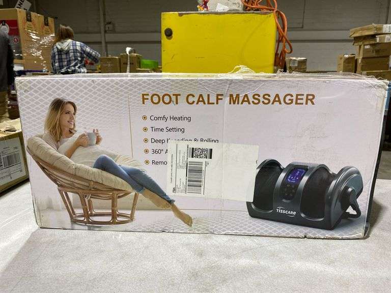 TISSCARE Shiatsu Foot Massager for Circulation and Pain ReliefFoot