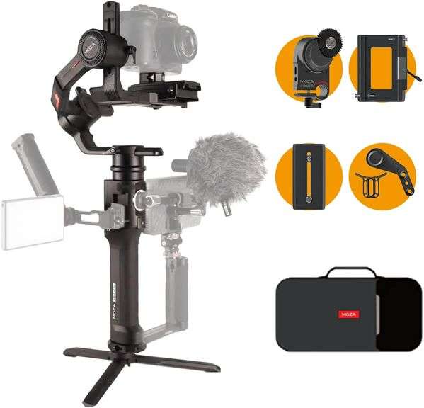 Canon Camera Moza AirCross 3-Axis Handheld Gimbal Stabilizer