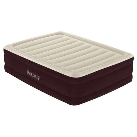 Bestway Maroon 20" Queen Air Mattress with Builtin Pump Matthews