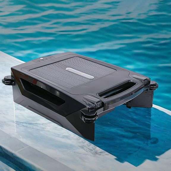 Solar Rechargeable DualMode Pool Cleaning Robot, Cordless Robot Pool
