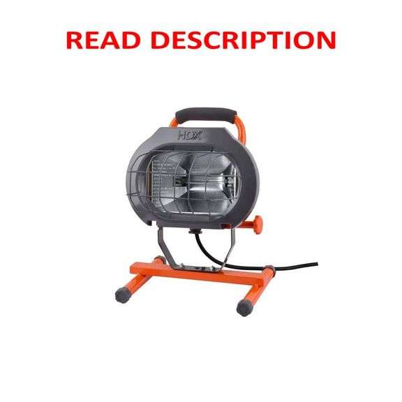 600-Watt Halogen Portable Work Light