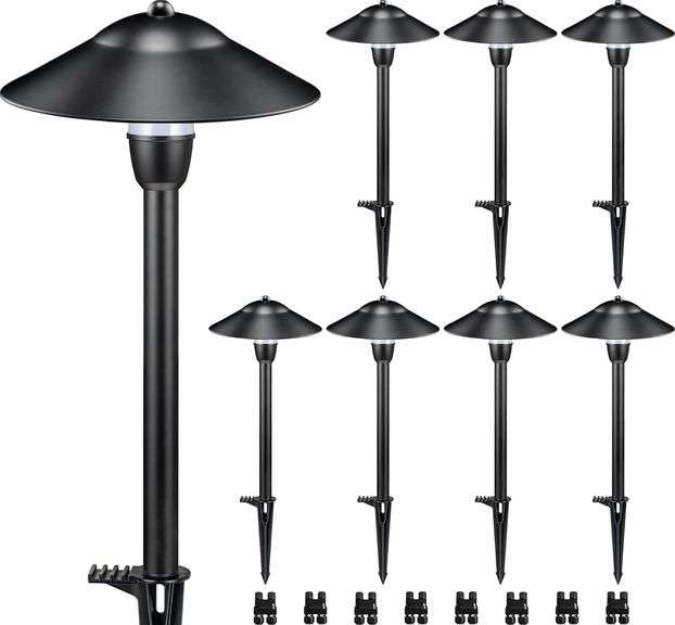 SUNVIE LED Landscape Lights Low Voltage Pathway Lights 3W 1224V