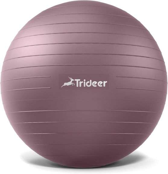Trideer Yoga Ball Exercise Ball for Workout pilates Stability Anti
