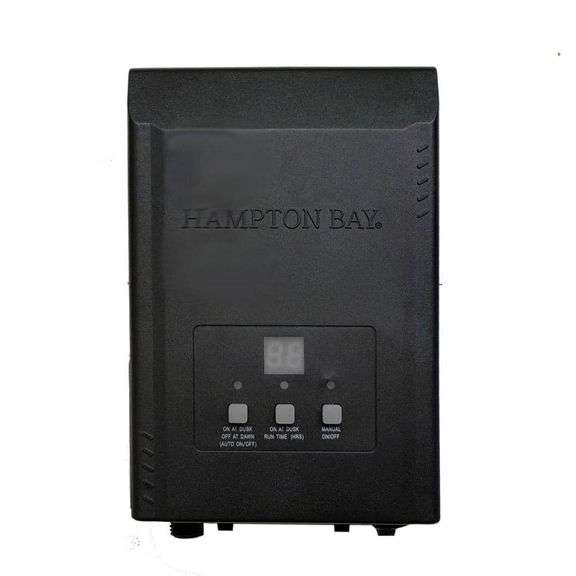 Hampton Bay LowVoltage 60Watt Landscape Lighting Transformer with Dusk to Dawn Sensor