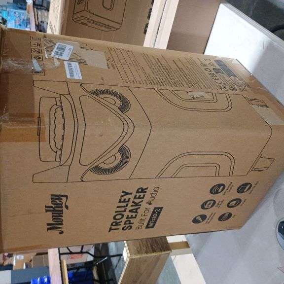 Moukey Karaoke Machine with 2 UHF Wireless Microphones, Portable