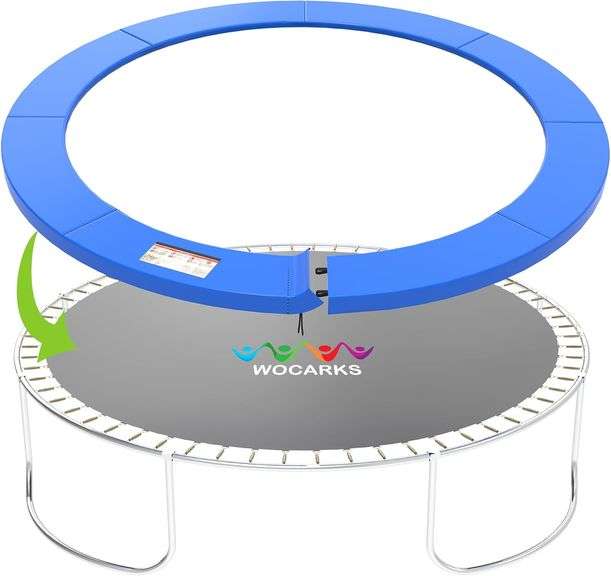 Zoyemone Trampoline 12FT Replacement Safety Enclousure Net For 8 - View #8