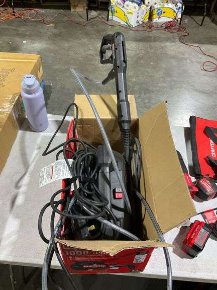 CRAFTSMAN 1800 PSI 1.2-Gallons Cold Water Electric Pressure Washer ...