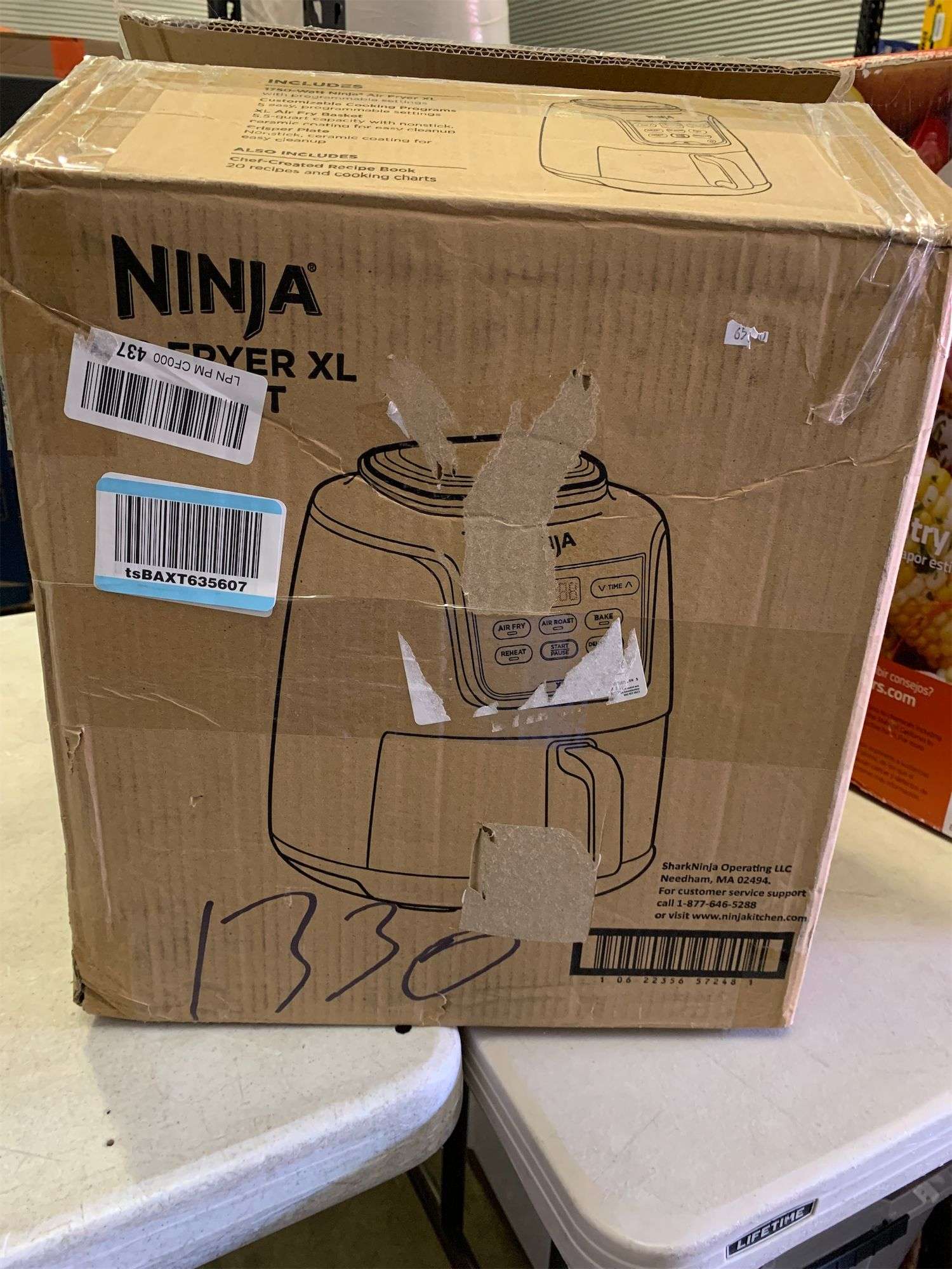 Ninja Air Fryer XL 5.5-QT - Matthews Auctioneers