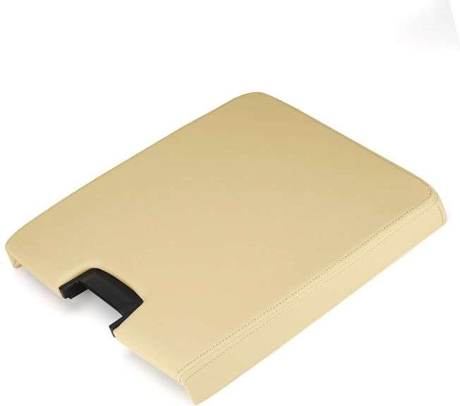 Beige Center Console Lid Cover For Chevy Avalanche, Tahoe, Suburban, GMC Sierra (2007-2014)