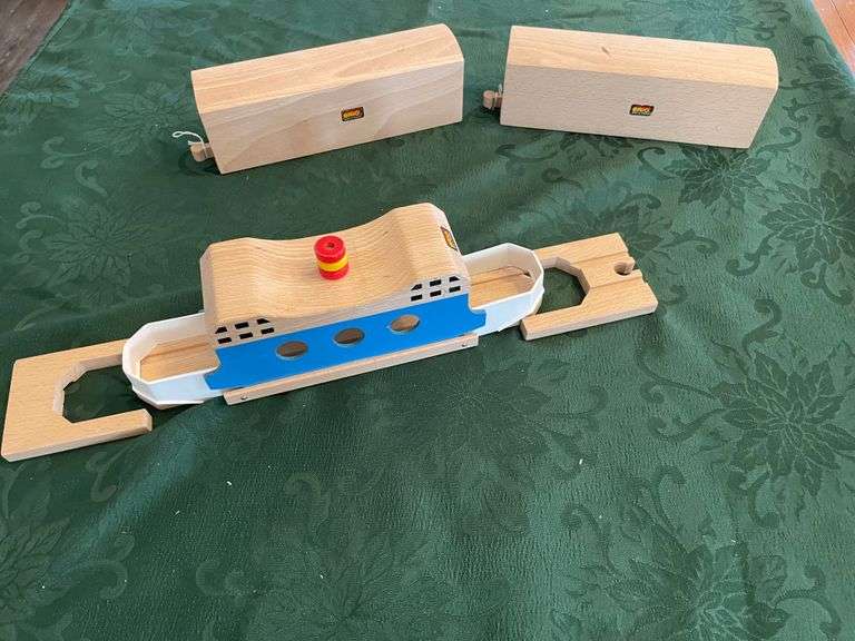 Sold · Gros Lot de Brio trains, rails, gares