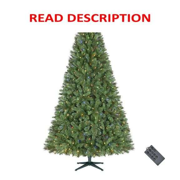 Green Pine Artificial Christmas Tree With 550 LEDs main image 1
