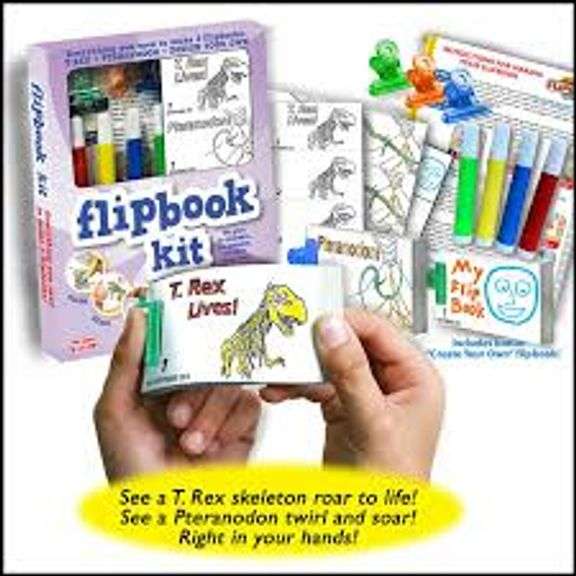 Kit Flip Book 5 Pièces – Papier Non-tissé Pour Créer Des Animations Manuelles