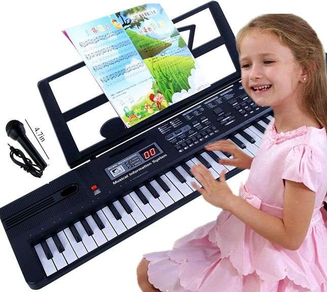 Semart piano keyboard for kids 61 key electric digital music key 並行輸入品 : Semart piano keyboard for kids 61 key electric digital