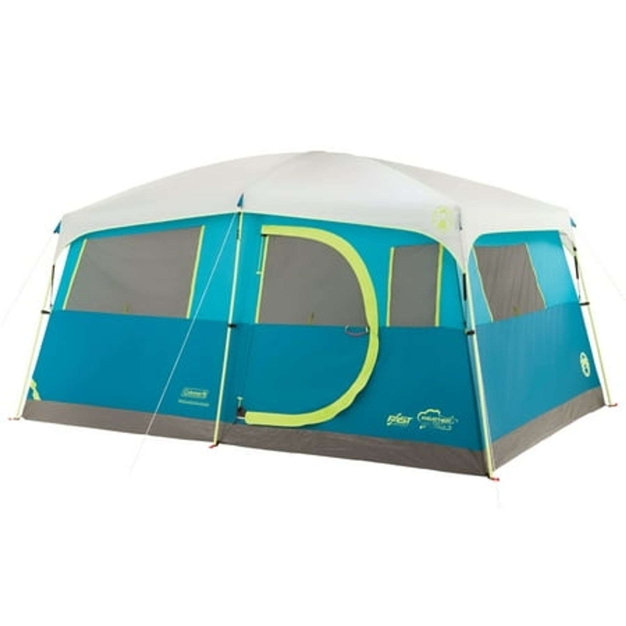Coleman Olympic Canvas Tent 10×8 Coleman 8-Person Tenaya Lake Fast Pitch Cabin Camping Tent